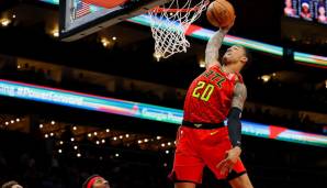 Platz 24: John Collins (Atlanta Hawks) – Power Forward/Center – 22 Jahre alt – Stats 19/20: 21,6 Punkte, 10,1 Rebounds, 1,6 Blocks