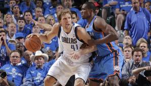 Ein Playoff-Klassiker auf DAZN: Das Meisterwerk von Dirk Nowitzki gegen die OKC Thunder 2011.