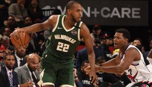 FORWARDS - Khris Middleton (Forward, Milwaukee Bucks) - First Team Votes: 0, Second Team Votes: 10, Third Team Votes: 52 - GESAMTPUNKTE: 82.