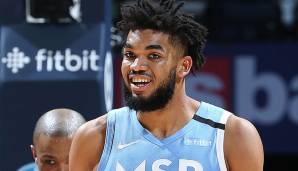 Karl-Anthony Towns (Center, Minnesota Timberwolves) - First Team Votes: 0, Second Team Votes: 0, Third Team Votes: 2 - GESAMTPUNKTE: 2.