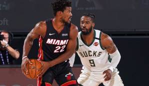 Jimmy Butler liefert in Spiel 1 gegen die Bucks einen überragenden Auftritt ab und führt die Heat zum Sieg,