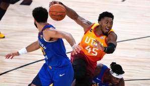 Donovan Mitchell von den Utah Jazz war in Spiel 4 der Playoff-Serie gegen die Denver Nuggets wieder einmal der überragende Spieler.