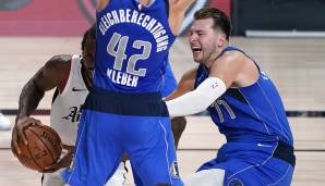 Luka Doncic verletzt sich in Spiel 3 gegen die L.A. Clippers am linken Knöchel.