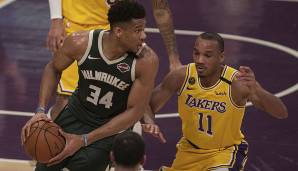 Giannis Antetokounmpo (Forward, Milwaukee Bucks) - First Team Votes: 100, Second Team Votes: 0, Third Team Votes: 0 - GESAMTPUNKTE. 500 (4. All-NBA-Nominierung).