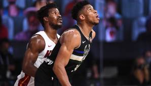 Giannis steht mit den Bucks nach der zweiten Niederlage mit dem Rücken zur Wand, während Butler der Matchwinner für Miami war.