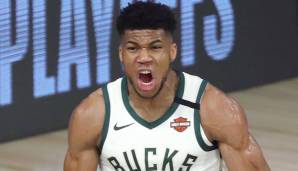 Giannis Antetokounmpo hat noch Vertrag bis 2021 in Milwaukee.