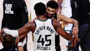 Jamal Murray und Donovan Mitchell lieferten sich über die sieben Spiele ein beeindruckendes Privatduell.