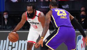 Rockets-Star James Harden erzielte gegen die Lakers 36 Punkte in Spiel 1.