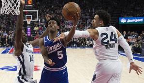 PLATZ 17: De'Aaron Fox (Sacramento Kings) - Ballhandling: 88 / Overall-Rating: 85.