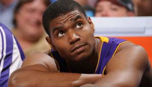 Andrew Bynum wurde in seiner Karriere zweimal Champion mit den Los Angeles Lakers.