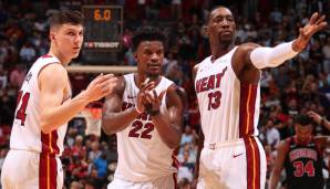 Jimmy Butler, Bam Adebayo und Tyler Herro bilden den vielversprechenden Kern des Heat-Teams.