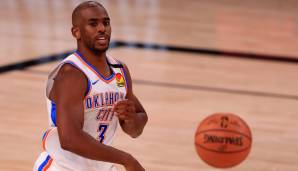 Chris Paul spielte eine bärenstarke Saison im Thunder-Trikot.