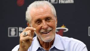 Pat Riley ist der Präsident der Miami Heat.