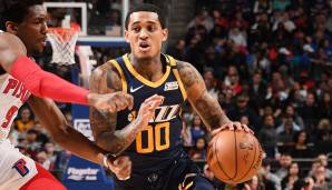 JORDAN CLARKSON (28, Shooting Guard), bleibt bei den Utah Jazz - Vertrag: 4 Jahre, 52 Mio. Dollar