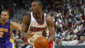 Gilbert Arenas begann seine Karriere bei den Golden State Warriors.