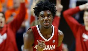 14. BOSTON CELTICS: Kira Lewis Jr. (Alabama, PG, 19 Jahre) - Stats: 18,5 Punkte, 4,8 Rebounds, 5,2 Assists und 1,8 Steals bei 45,9 Prozent FG und 36,6 Prozent Dreier in 37,6 Minuten (31 Spiele)