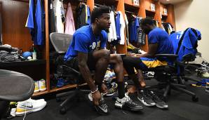 Jordan Bell | Alter: 25 | Stats 19/20: 3,2 Punkte, 2,8 Rebounds | Gehalt: 1,76 Mio. Dollar (Vertrag bis 2021)