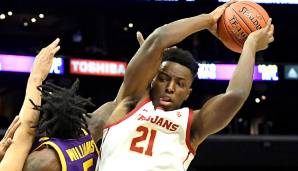 9. WASHINGTON WIZARDS: Onyeka Okongwu (USC, PF/C, 19 Jahre) - 16,2 Punkte, 8,6 Rebounds, 1,1 Assists und 2,7 Blocks bei 61,6 Prozent FG und 25 Prozent Dreier (bei insgesamt nur vier Versuchen!) in 30,6 Minuten (28 Spiele)