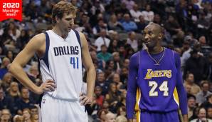 Dirk Nowitzki und Kobe Bryant respektierten sich als Rivalen.