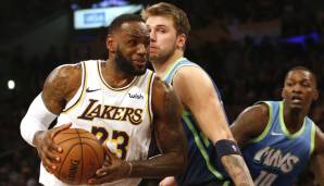 LeBron James und Luka Doncic duellieren sich zur US-amerikanischen Primetime im Rahmen der Christmas Games.