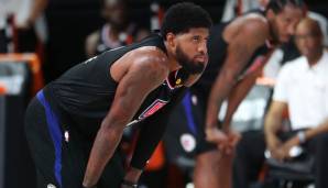 Paul George erlebte in seinem ersten Jahr bei den Clippers ein enttäuschendes Saisonende.