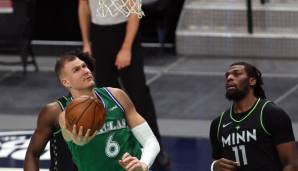 Kristaps Porzingis hat gegen die Minnesota Timberwolves dominiert.