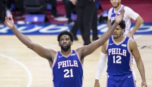 Joel Embiid hat gegen die Chicago Bulls 50 Punkte erzielt.