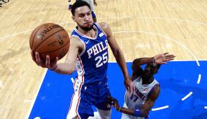 OSTEN: GUARDS - Platz 10: BEN SIMMONS (Philadelphia 76ers) - 117.993 Stimmen - Stats 2020/21: 13,4 Punkte, 8,1 Rebounds und 8,0 Assists bei 53,7 Prozent aus dem Feld (20 Spiele)