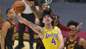 WESTEN: GUARDS - Platz 10: ALEX CARUSO (Los Angeles Lakers) - 214.997 Stimmen - Stats 2020/21: 5,5 Punkte, 2,4 Rebounds und 2,1 Assists bei 45,9 Prozent aus dem Feld (19 Spiele).