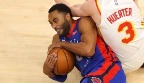 Platz 2: WAYNE ELLINGTON (Detroit Pistons, Shooting Guard) - Stats 20/21: 10,8 Punkte und 1,8 Rebounds bei 45,7 Prozent FG und 42,9 Prozent Dreier (33 Spiele)