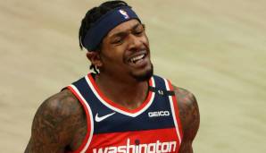 Bradley Beal von den Washington Wizards zog sich am Samstag eine Oberschenkelverletzung zu.