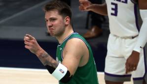 Luka Doncic musste mit zwei Technischen Fouls gegen die Kings vorzeitig vom Feld.