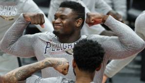 Platz 6: ZION WILLIAMSON (New Orleans Pelicans): +1000