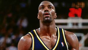 Platz 23: DALE DAVIS (Indiana Pacers) - 45,3 Prozent Freiwurfquote in den Playoffs 1998 (29/64 FT).