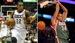 Giannis Antetokounmpo und Khris Middleton gehören inzwischen zum Inventar bei den Milwaukee Bucks. Seit 2013 spielt das Duo in Wisconsin. In ihrer ersten Saison war Milwaukee aber das schlechteste Team der Liga. Wir blicken zurück auf diese bunte Truppe.