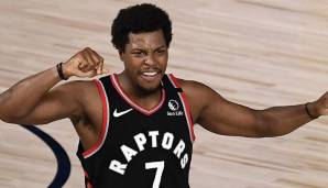 Platz 3: KYLE LOWRY | Team: Toronto Raptors | Alter: 35 | Status: Unrestricted Free Agent | Gehalt 20/21: 30,5 Millionen | Stats 20/21: 17,2 Punkte und 7,3 Assists bei 43,6 Prozent FG und 39,6 Prozent Dreier in 34,8 Minuten (46 Spiele).