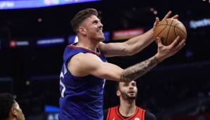 Isaiah Hartenstein hat 14 Punkte beim Sieg der L.A. Clippers gegen die Portland Trail Blazers erzielt.