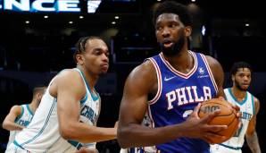 Joel Embiid erzielte in Charlotte 43 Punkte.