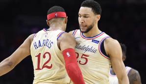 Neben Ben Simmons versuchen die Sixers angeblich auch, Tobias Harris loszuwerden.