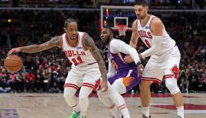 CHICAGO BULLS (38-21) - Playoff-Chancen: 95 Prozent.