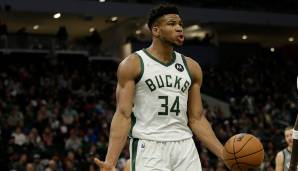 Trotz historischer Zahlen hat es Giannis im MVP-Rennen schwer.