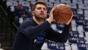 Luka Doncic kann mittlerweile zumindest wieder ganz normale Shooting Drills durchführen.