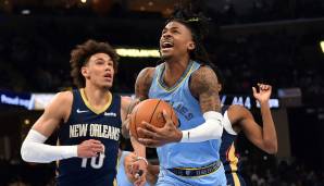 Ja Morant gab für die Memphis Grizzlies ein triumphales Comeback.