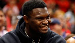 Zion Williamson machte in dieser Saison kein einziges Spiel für die New Orleans Pelicans.