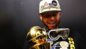 Stephen Curry wurde erstmals in seiner Karriere als Finals-MVP ausgezeichnet.