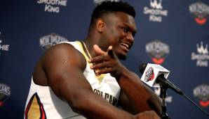 ZION WILLIAMSON (21, Forward) bleibt bei den New Orleans Pelicans - Vertrag: 5 Jahre, 231 Mio. Dollar (Max)