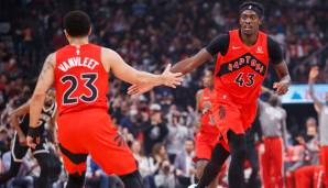 Ob die Toronto Raptors auf KDs Liste stehen? Wir wissen es nicht, aber TOR könnte ein durchaus interessantes Paket anbieten. Siakam (35,4 Mio.), VanVleet (21,3) oder Anunoby (17,3) - die Raptors hätten jede Menge anzubieten.