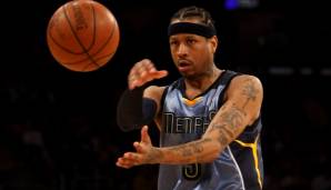 Allen Iverson absolvierte für die Memphis Grizzlies nur drei Spiele.