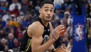 Jordan Poole erzielte gegen Memphis Grizzlies 32 Punkte.