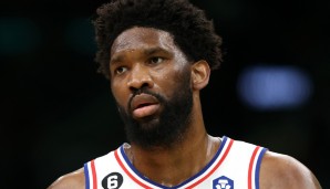 Joel Embiid erzielte bei seinem Comeback 15 Punkte gegen die Boston Celtics.